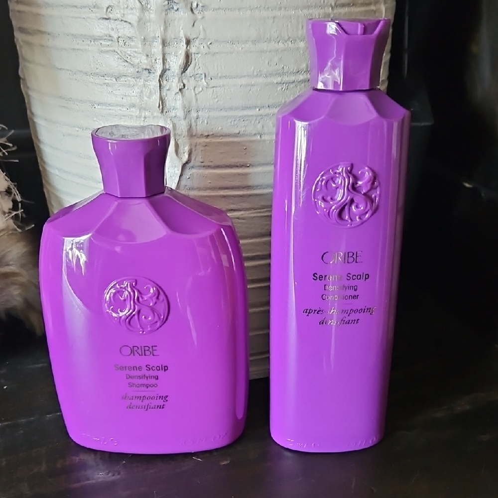 Oribe Serene Scalp Densifying Shampoo and Conditioner